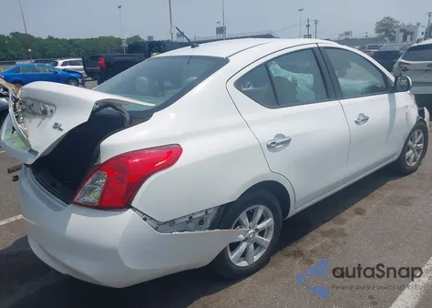 2012 Nissan Versa 1.6 Sl из США, поврежденный, VIN 3N1CN7AP5CL829577